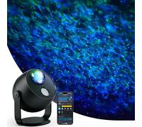 Govee Star Light Projector, Ocean Wave Projector with Dynamic Ripple Effects, Works with Matter & Alexa, 40+ Scene Modes, 18 White Noise Options, LED Night Light for Bedroom (No Power Adapter)
