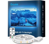 Govee - RGB Bluetooth LED Backlight for 46†- 60†TVs, Black