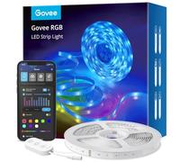 Govee WiFi LED Strip Light 5m, Smart RGB Strip, App Control, Works with Alexa and Google Assistant, Music Sync, LED Lights for Bedroom, TV, Party