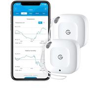 GoveeLife Mini Bluetooth Thermometer Hygrometer with Smart App Alarm