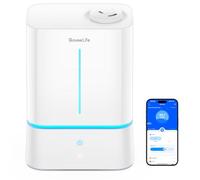GoveeLife Humidifiers for Bedroom, 4.5L Smart Cool Mist Air Humidifiers with Scent Diffuser & Nightlight, 40H Runtime, Easy to Clean, Quiet Top Fill Ultrasonic Humidifiers for Plant, Large Room, Baby