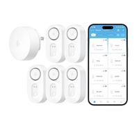 GoveeLife WiFi Water Leak Detector for Home, Water Sensor with 550M Monitoring Range, Remote Alert with Email and App Push, Suitable for Basement, Kitchen and Bathroom (Only 2.6G WiFi)