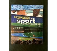 Governance and Policy in Sport Organizations