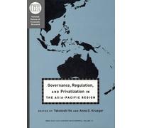 Governance, Regulation, and Privatization in the Asia-Pacific Region