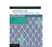Government Accountability: Australian Administrative Law