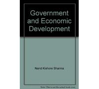 Government and Economic Development