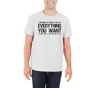 Government Big Enough to Give You is Strong Enough to Take Crew Neck Cotton Men's T-Shirt White