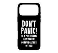Government Communications Officer Case for iPhone 17 Pro Max