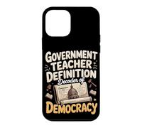 Government Teacher Definition Decoder Of Democracy Case for iPhone 12 mini