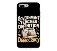 Government Teacher Definition Decoder Of Democracy Case for iPhone 7 Plus/8 Plus