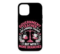 Government Teacher Normal But With More Branches Case for iPhone 12/12 Pro