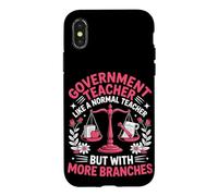 Government Teacher Normal But With More Branches Case for iPhone X/XS