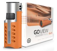 GOVIEW ZOOMR Mono 8x25 High Powered Monocular for Adults - Sunset Orange | Lightweight Magnesium Housing, Fully Multi-Coated Optics, Waterproof IPX5/6, CLOSR™ Smartphone Adapter, PORTR™ Mono Strap