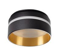 Govik ST DSO Round Ring Black Gold Ceiling Recessed Spotlight Downlight LED GU10