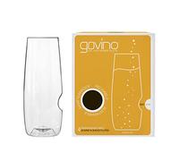 govino Plastic Champagne Flutes Resuable 8oz 237ml Plastic Prosecco Glasses Set of 4, Premium Flute for Parties Outdoor Events Party Essentials, Dishwasher Safe Tritan Material