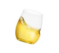 govino Plastic Wine Glasses Reusable 12oz 375ml - Stemless Wine Glasses - Unbreakable Shatterproof Tritan Glassware, Fancy Cups that Look Like Glass - Use for Outdoor Events, Set of 2