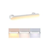 GOVSSING Makeup Mirror Lights Stick On Mirror, Vanity Lights with USB 5000mAh Rechargeable Battery Operated, Make Up Light with Remote, Magnetic Dressing Table Lights with 3 Color Temps for Bathroom