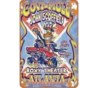 Gov't Mule/John Scofield/Chris Whitley Atlanta 1999 (Show Edition) Concert Plaque Poster Metal Tin Sign 8" x 12" Vintage Retro Wall Decor
