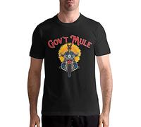 Gov't Mule Mens T-Shirt Unisex Graphic Black Tee Shirt L