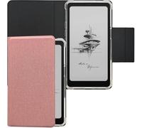 GOVTVA 2in1 Magnetic Detachable Flip Case for Onyx Boox Palma2 (2024 Released) TPU Transparent Cover with Auto Sleep/Wake, Magnetic Closure Buckle (Cloth Rose Pink)