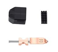 GOWENIC 0.6mm High Speed Leakproof Hotend Nozzle 3 Pack | FDM Printer Replacement with Silicone Sock and Brush