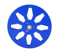GOWENIC 1/4in Tape Reel 17cm ABS Plastic Spare Part (Blue) | NAB Core Hub, Wind Resistant, Recorder Maintenance