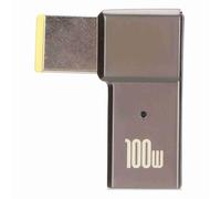 GOWENIC 100W USB C Female to Slim Tip Adapter | 5A PD Charge Converter for Rectangle Laptop Connector