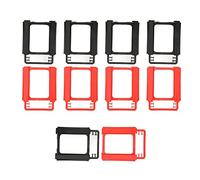 GOWENIC 10pcs Hard Drive Bracket 2.5in, High Compatibility with 2.5in HDD/SSD, Heat Dissipation for Stable Performance, Easy Installation, Practical and Lightweight, Plastic Material