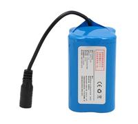 GOWENIC 12000mAh Rechargeable Lithium Battery, 7.4V Battery Pack for RC Ships, Nesting Boats with Balanced Charging, 4 Hours Endurance for Fishing Boat, Bait Boat
