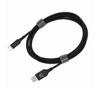 GOWENIC 135W Type C Charger Cable for Legion Y7000P, USB C Fast Charging Cord 200cm/78.7in PD 20V 6.75A E-Mark Smart Chip, Aluminum Alloy Power Cord for ThinkPad Ideapad Yoga