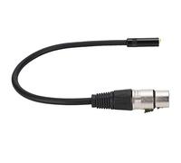 GOWENIC 3.5mm Jack to XLR Female Adapter for Studio Recording | Gift Ready Metal Shell, Gold Plated Contacts, Stereo to Balanced Hookup