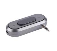 GOWENIC 3.5mm Phone FM Transmitter with Digital Display and 300mAh Battery for Car, Suitable for Any 3.5mm Device on the Go