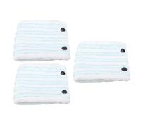 GOWENIC 3PCS Flat Mop Cloth Replacement for Leifheit, Microfiber Wet Dry Dual Use Floor Mop Pad, Washable Cleaning Accessories