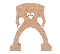 GOWENIC 4/4 High Foot Maple Cello Bridge | Handcrafted Wood Cello Bridge for Standard, Enhanced Sound Transfer Performance Accessory