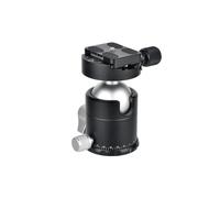 GOWENIC 44mm Tripod Ball Head, Camera Panoramic Panning Tripod Mount Ball Head & Dual Threaded Base with QR Plate and Bubble Level, for DSLR Camera Monopod