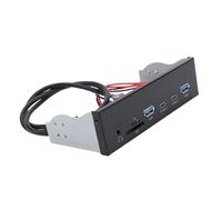 GOWENIC 5.25 Inch USB3.2 GEN1 Front Panel Hub with Stable Data Transmission for PC Enthusiasts, for 10 11 2003 OS X Users Steel Casing