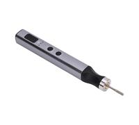 GOWENIC 5 Speed Mini Cordless Rotating Grinder Kit | Rechargeable Type C 7 Accessories for Circuit Board Polishing Cutting Grinding