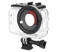 GOWENIC 50m Dive Housing Case for Action Cameras Snorkeling | Camouflage, Rain Snow Sport Protector, Outdoor Adventure Gear, Secure Snap Lock