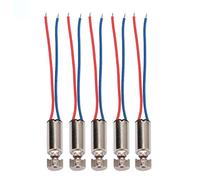 GOWENIC 5Pcs DC 3V Micro Coreless Motor 11.2x3.2Mm | High Strength Low Noise Vibration for Cellphone Repair