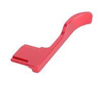 GOWENIC A7CR Thumb Grip, Aluminum Alloy Thumb Up Grip with Hot Shoe Protector for Stable and Safe Hand Hold, Not Affect The Use of Camera Buttons (Red)