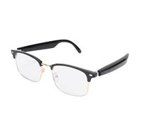 GOWENIC AI Translation Glasses, Over 100 Languages Real Time Translation Bluetooth Glasses with Built in Mic and Speaker, for Travel Business Daily Use