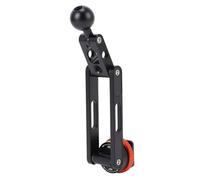 GOWENIC Ball Head Extension Arm, 360 Degree Rotation Aluminum Alloy Car Mount with 17mm Ball Head, for SUV and Various Car Phone Holder