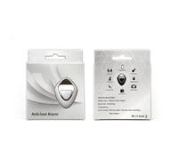 GOWENIC Bluetooth Anti-Loss Device Compatible with 4.3 & IOS 7.0, Key Finder with 80dB Alarm, Low Power Anti-Lost Smart Tracker for Keys, Wallet, Pets, 12m Range, One-Key Camera (white)