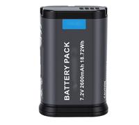 GOWENIC Camera Battery Fit for BP SCL6 2600mAh Replacement Battery, High Performance Long Lasting Power Portable Design Easy Installation, for Leica Q2 Q3 Q3 43 SL2 SL2 S SL3 SL3 S