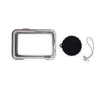 GOWENIC Camera Cage for Action 6, Aluminum Alloy Protective Frame Case with Cold Shoe Mount and 1/4 Inch Thread, for Accessories Like Microphones and Lights