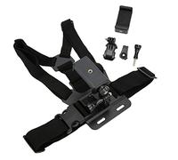 GOWENIC Cellphone Selfie Chest Mount Harness Strap for Smartphones | Hands Free Angle, Sturdy Build, Adjustable Fit