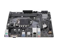 GOWENIC Computer Motherboard, LGA 1151 DDR4 Dual Channel Micro ATX Mainboard with PCIe 3.0, 2 USB 3.2 Gen 1, 4 USB .0, VGA, RJ45 Ports