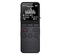 GOWENIC Digital Voice Recorder with 1.4 Inch TFT Screen, Dual Microphone Audio Recorder, One Touch Recording, Supports WAV/MP3, for Lectures Meetings Classes Interviews (32G)