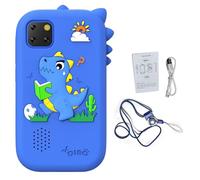 GOWENIC Educational Kids Smartphone Toy | 2.8-Inch Touchscreen with Games Camera, 32GB MP3 Player for Boys Girls (Blue)
