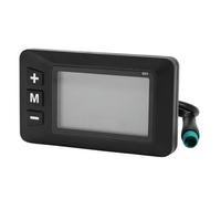 GOWENIC Electric Bike LCD Display Control Panel Odometer for E-Scooter, Compatible with 24V 36V 48V E-Bikes (G51)